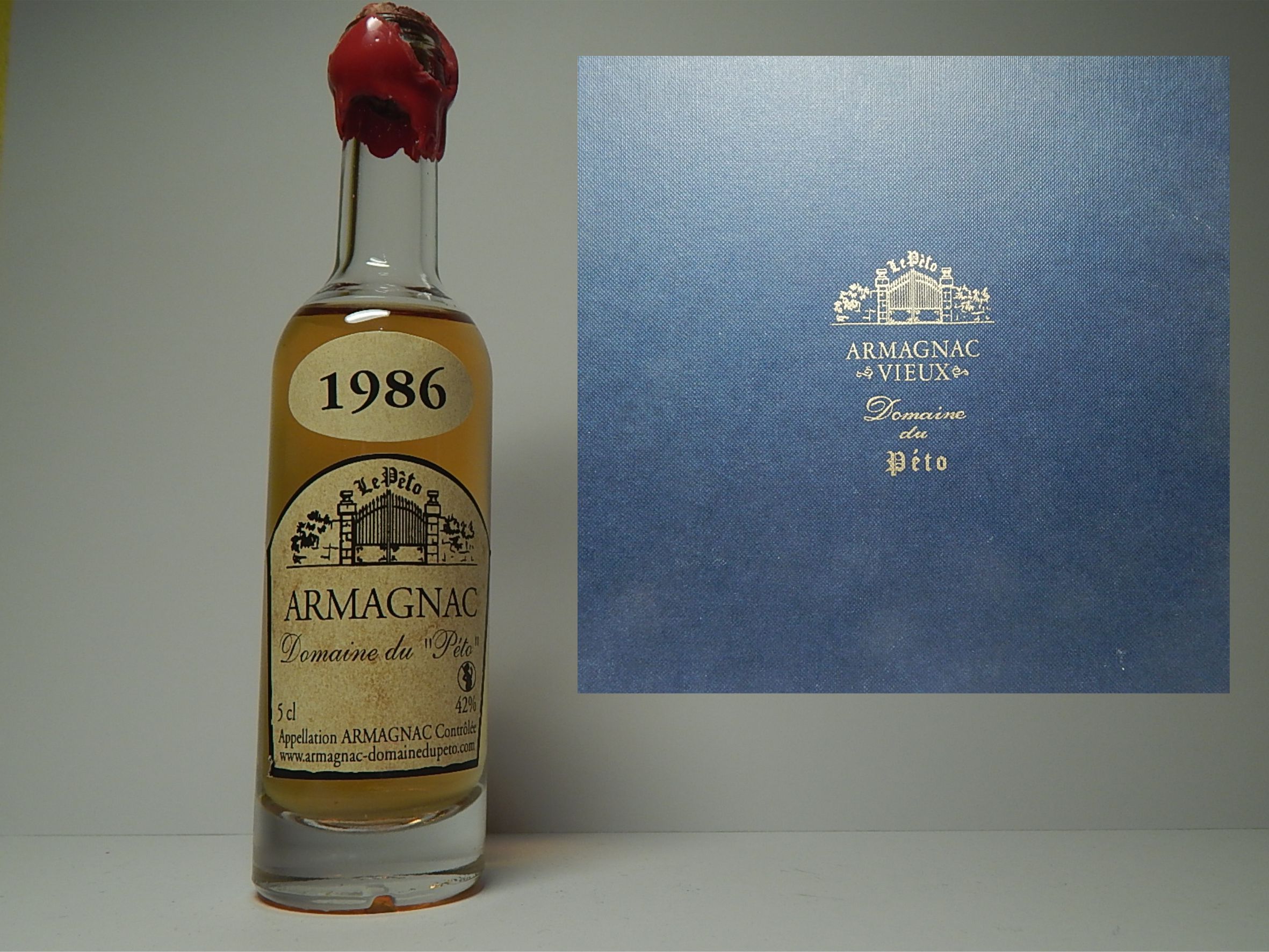LE PETO 1986 Armagnac